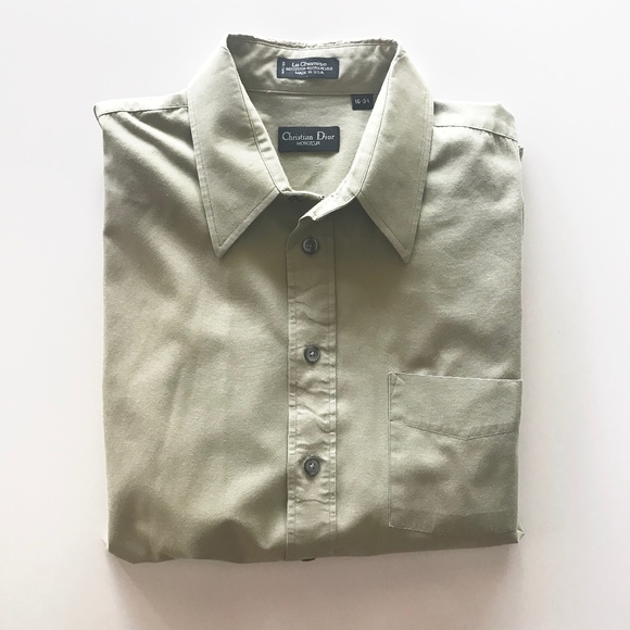 Christian Dior Long Sleeve Dress Shirt 16 - Picture 4 of 8